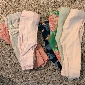 Newborn Multi-Color Leggings Set